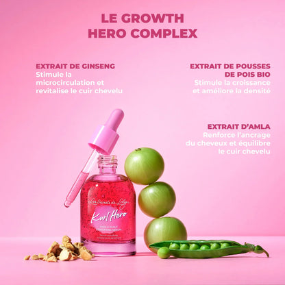 Kurl Hero - Sérum anti-chute, croissance et densifiant